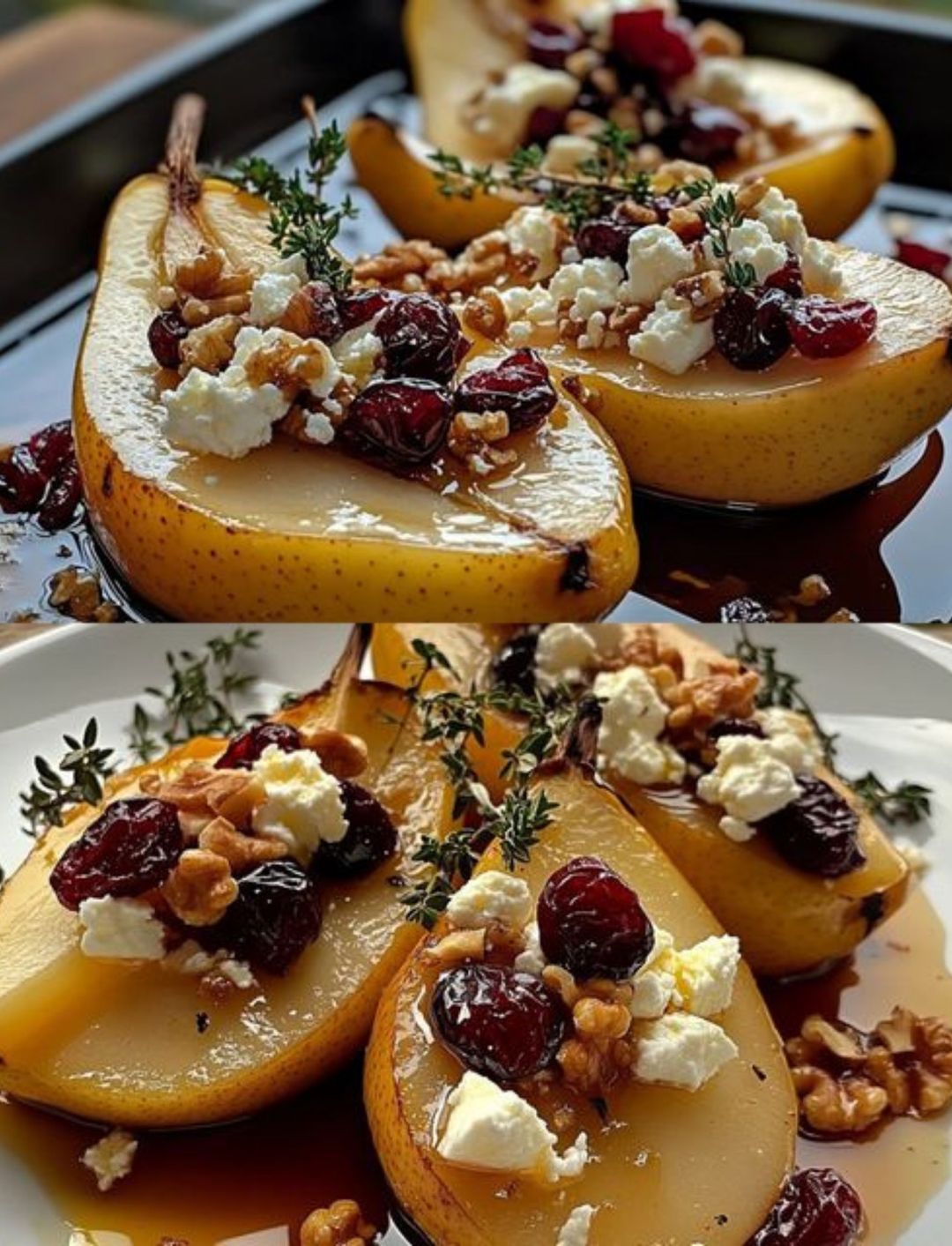 Schmeckt Klasse, Gebackene Birnen mit Feta - Perfekte Rezepte