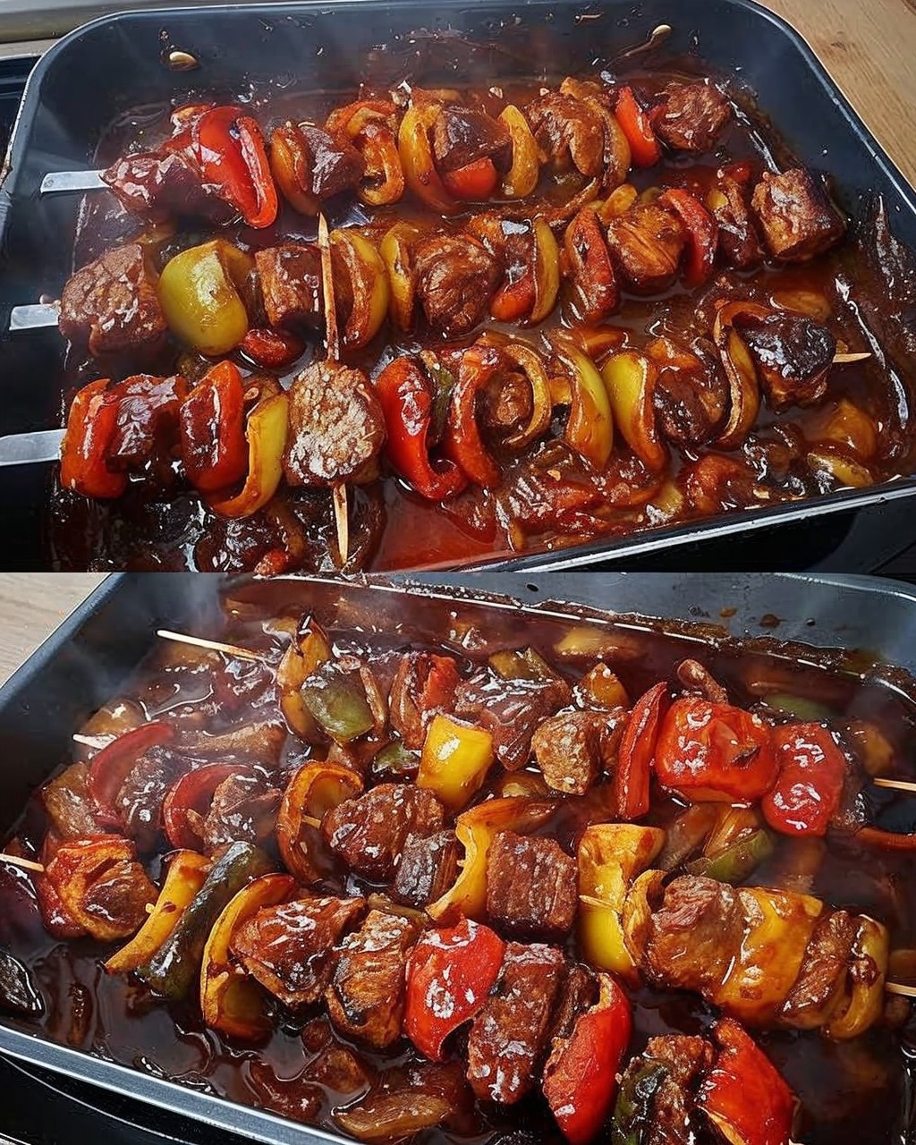 Fantastischer Schaschlik mit selbstgemachter Schaschliksoße - Perfekte ...